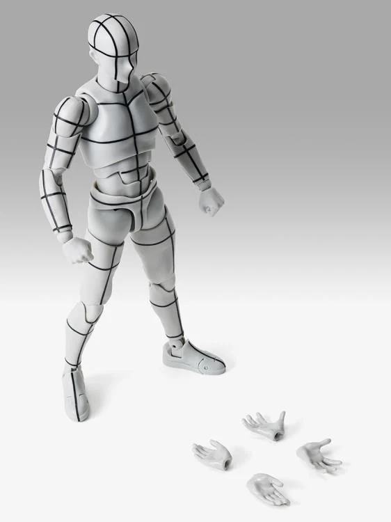 S.H.Figuarts Body-kun Sports Edition (Wireframe Gray Color Ver.) - Image 8