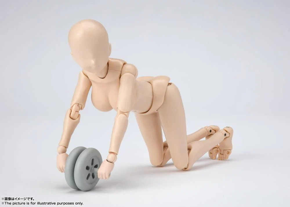 S.H.Figuarts DX Body-chan Kentaro Yabuki Set (Pale Orange Color Ver.) - Image 5