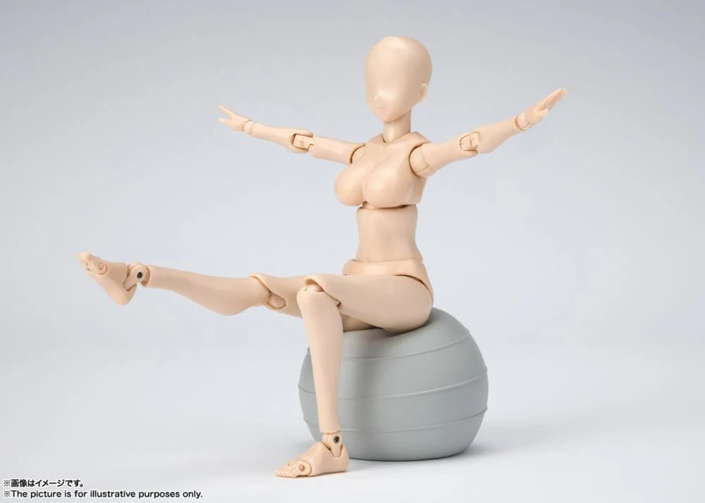 S.H.Figuarts DX Body-chan Kentaro Yabuki Set (Pale Orange Color Ver.) - Image 6