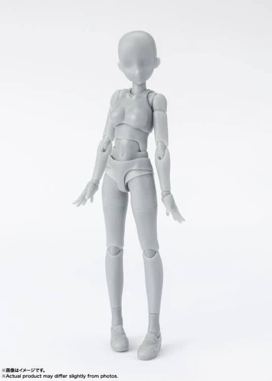 S.H.Figuarts DX Body-chan School Life Edition Set (Gray Color Ver.) - Image 2