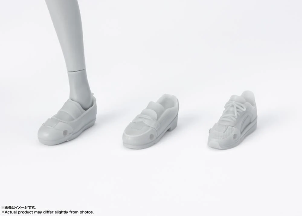 S.H.Figuarts DX Body-chan School Life Edition Set (Gray Color Ver.) - Image 6