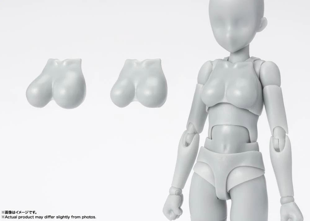 S.H.Figuarts DX Body-chan School Life Edition Set (Gray Color Ver.) - Image 7