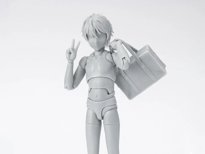 S.H.Figuarts DX Body-kun School Life Edition Set (Gray Color Ver.)