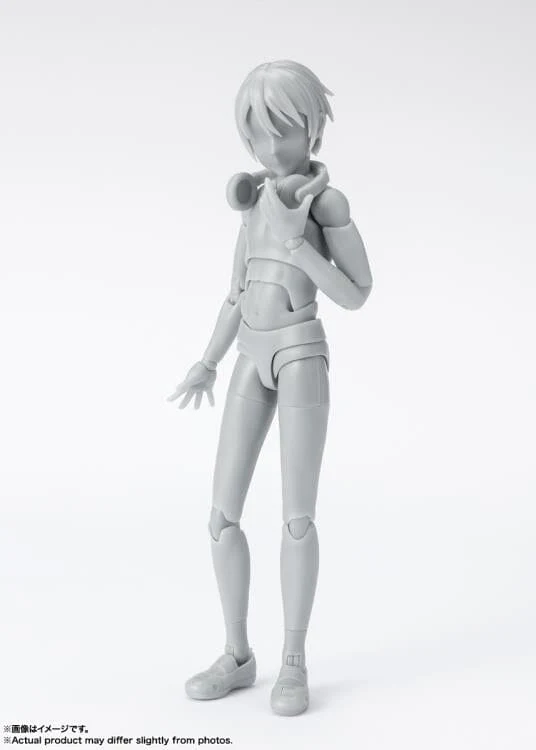 S.H.Figuarts DX Body-kun School Life Edition Set (Gray Color Ver.) - Image 3