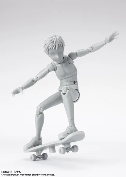 S.H.Figuarts DX Body-kun School Life Edition Set (Gray Color Ver.) - Image 5