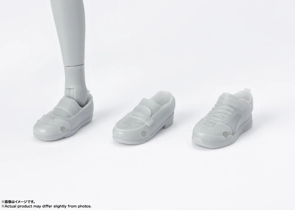 S.H.Figuarts DX Body-kun School Life Edition Set (Gray Color Ver.) - Image 6
