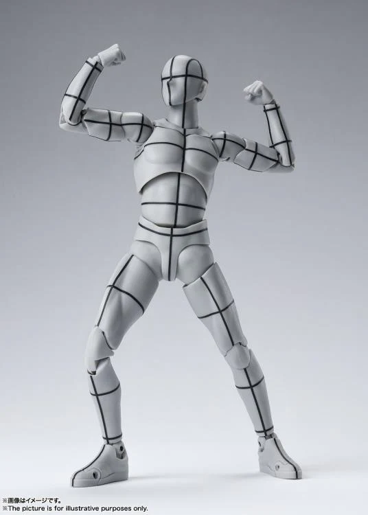 S.H.Figuarts Body-kun Wireframe (Gray Color Ver.) - Image 3