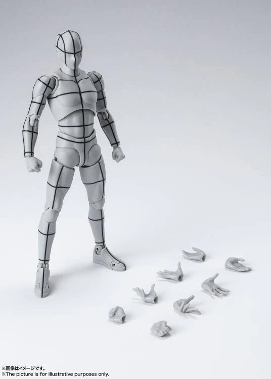 S.H.Figuarts Body-kun Wireframe (Gray Color Ver.) - Image 4