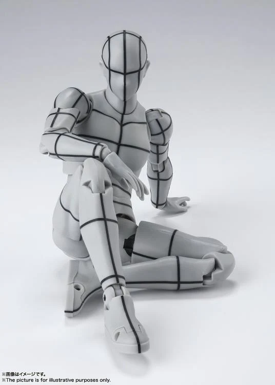 S.H.Figuarts Body-kun Wireframe (Gray Color Ver.) - Image 5