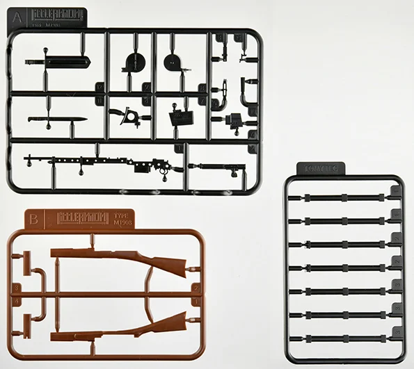 Saga of Tanya the Evil Little Armory LA-YS02 M1908 Mondragon Rifle 1/12 Scale Accessory Set - Image 11