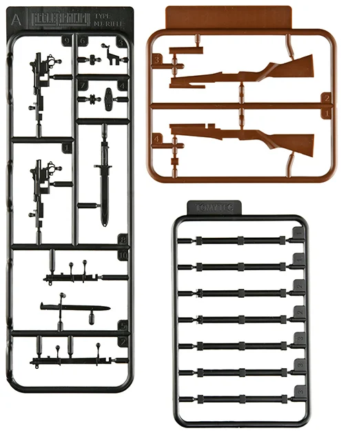 Saga of Tanya the Evil Little Armory LA-YS04 M1 Rifle 1/12 Scale Accessory Set - Image 13