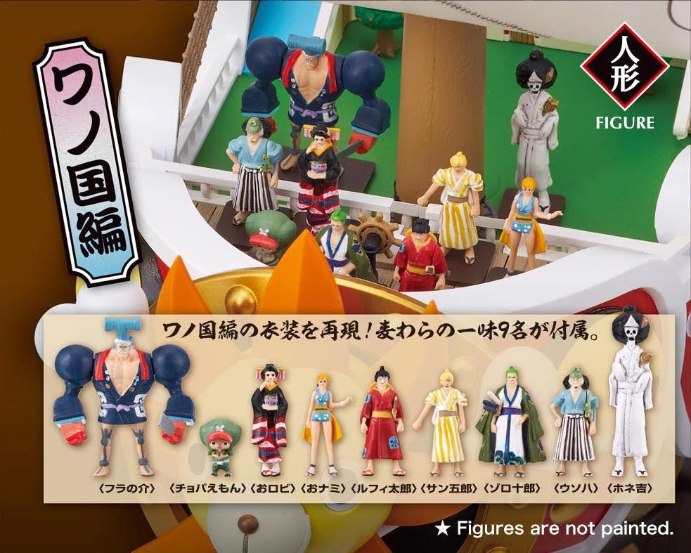 One Piece Sailing Ship Collection Thousand Sunny (Wano Country Ver.) Model Kit - Image 4