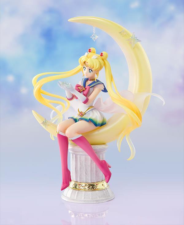 Sailor Moon Eternal FiguartsZero Chouette Super Sailor Moon (Bright Moon & Legendary Silver Crystal) - Image 3