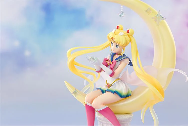 Sailor Moon Eternal FiguartsZero Chouette Super Sailor Moon (Bright Moon & Legendary Silver Crystal) - Image 5