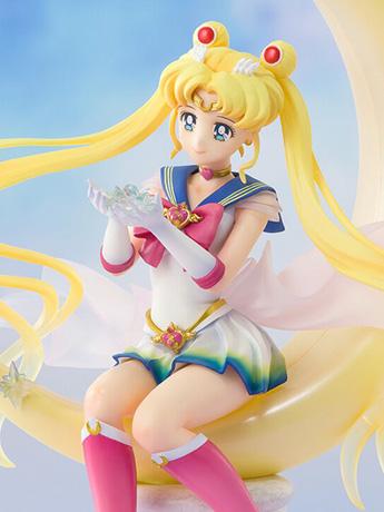 Sailor Moon Eternal FiguartsZero Chouette Super Sailor Moon (Bright Moon & Legendary Silver Crystal) - Image 7