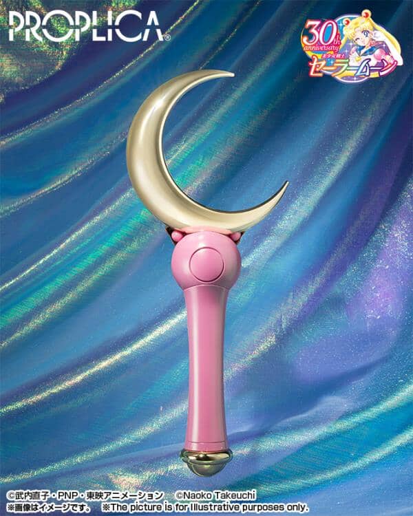 Sailor Moon Proplica Moon Stick (Brilliant Color Edition) - Image 7