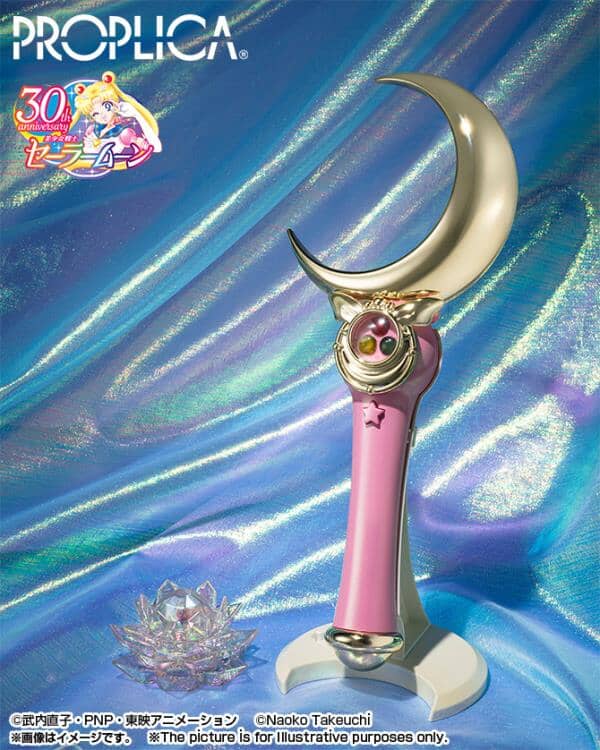 Sailor Moon Proplica Moon Stick (Brilliant Color Edition) - Image 9