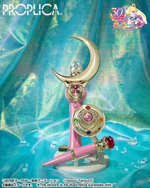 Sailor Moon Proplica Transformation Brooch & Disguise Pen Set (Brilliant Color Edition) - Image 10