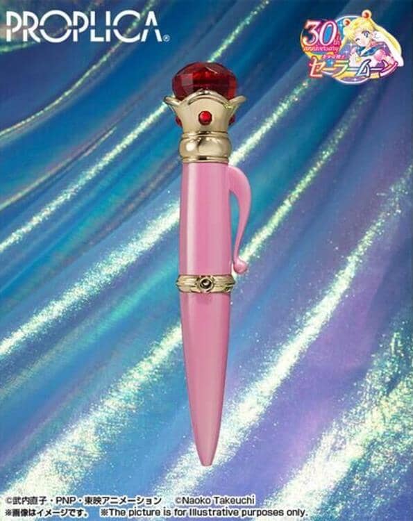Sailor Moon Proplica Transformation Brooch & Disguise Pen Set (Brilliant Color Edition) - Image 5