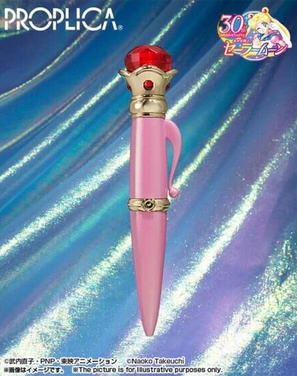 Sailor Moon Proplica Transformation Brooch & Disguise Pen Set (Brilliant Color Edition) - Image 6