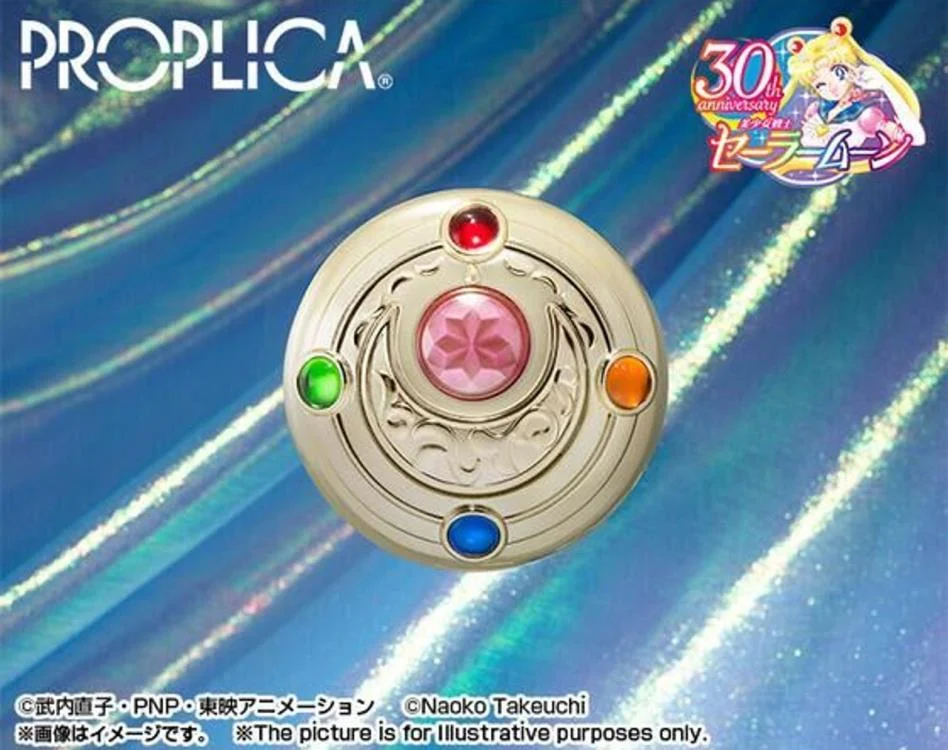Sailor Moon Proplica Transformation Brooch & Disguise Pen Set (Brilliant Color Edition) - Image 7