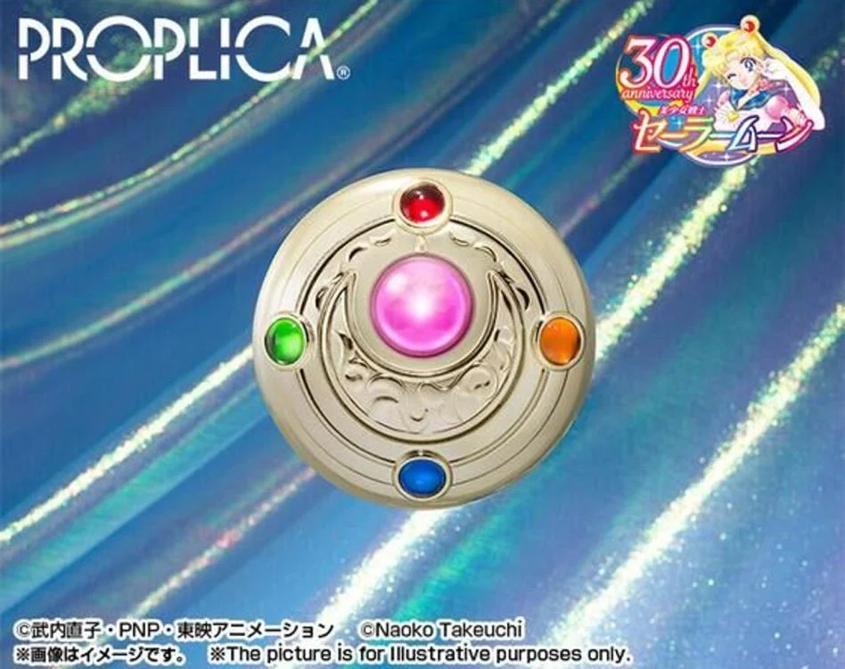 Sailor Moon Proplica Transformation Brooch & Disguise Pen Set (Brilliant Color Edition) - Image 8