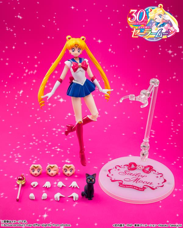 Sailor Moon S.H.Figuarts Sailor Moon (Crystal Star Compact Edition) Action Figure - Image 9