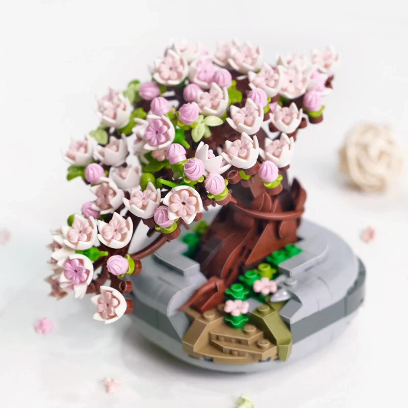 LOZ Eternal Flowers 1661 Sakura Tree - Image 3