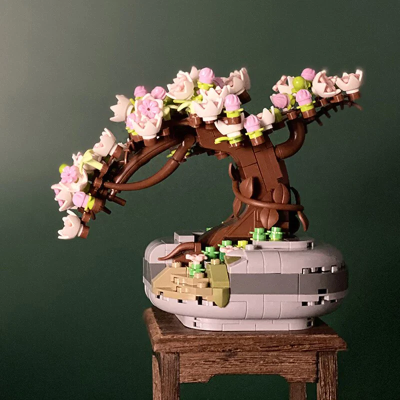 LOZ Eternal Flowers 1661 Sakura Tree - Image 5