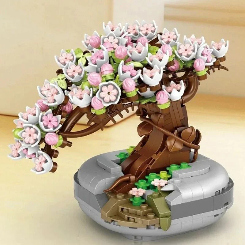 LOZ Eternal Flowers 1661 Sakura Tree - Image 7
