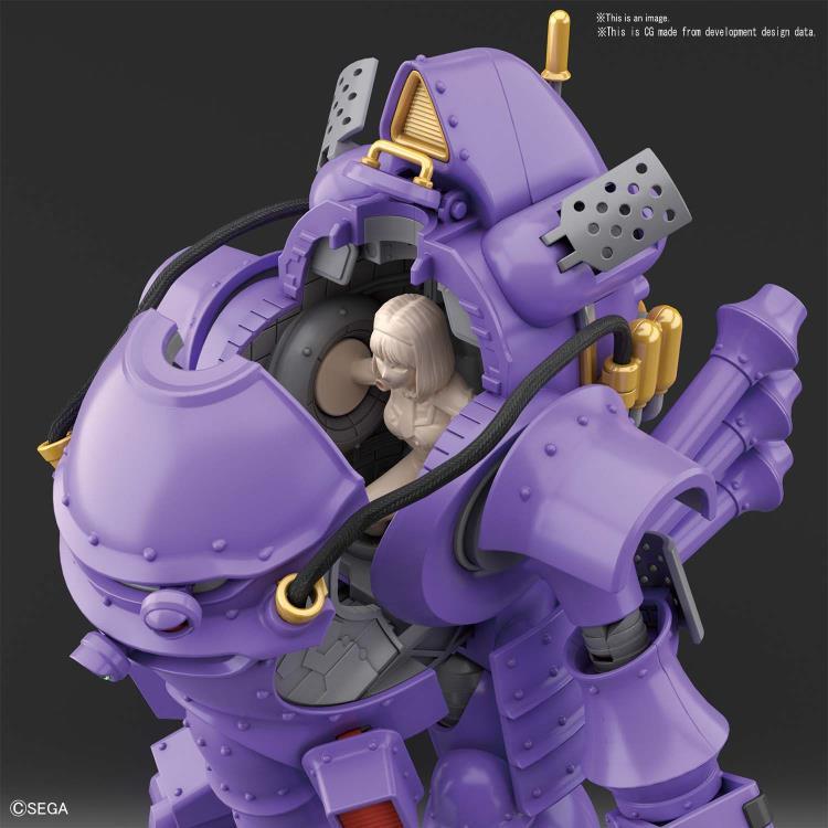 Sakura Wars HG Kobu-Kai (Sumire Kanzaki Type) 1/20 Scale Model Kit - Image 3