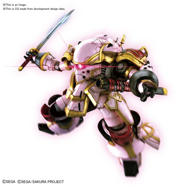 Sakura Wars HG Spiricle Fighter Mugen (Amamiya Sakura Custom) 1/24 Scale Model Kit - Image 3