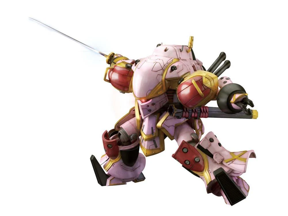 Sakura Wars HG Spiricle Fighter Mugen (Amamiya Sakura Custom) 1/24 Scale Model Kit - Image 7