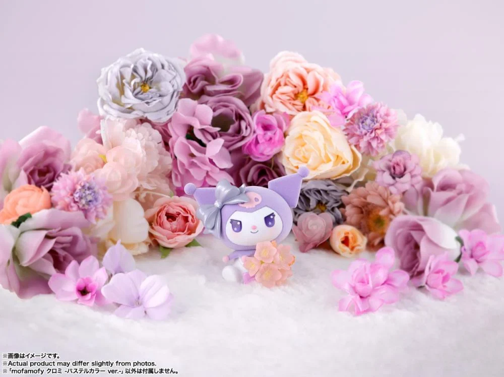 Sanrio Rowtashii Noise mofamofy Kuromi (Pastel Colors Ver.) Figure - Image 5