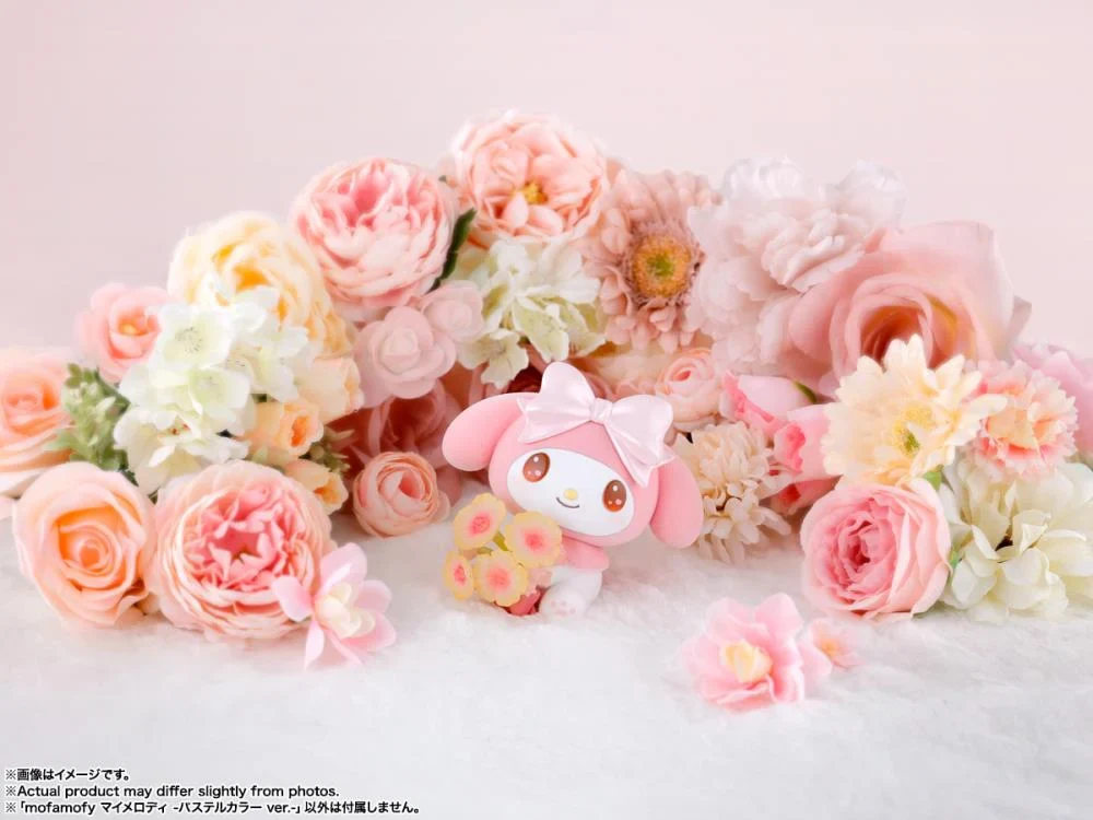 Sanrio Rowtashii Noise mofamofy My Melody (Pastel Colors Ver.) Figure - Image 5