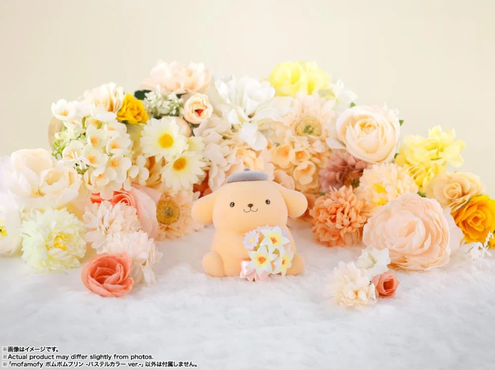 Sanrio Rowtashii Noise mofamofy Pompompurin (Pastel Colors Ver.) Figure - Image 5