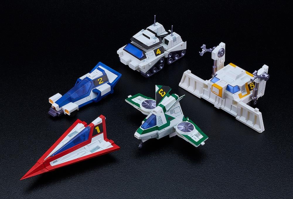 Science Ninja Team Gatchaman Moderoid Gatcha Spartan Model Kit - Image 7