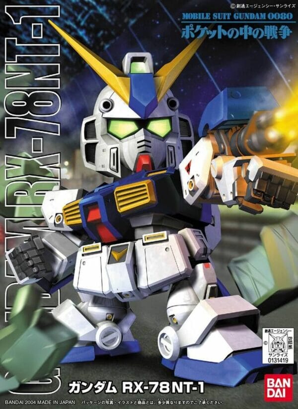 Gundam BB Senshi #273 RX78NT-1 "Alex" Gundam Model Kit - Image 2