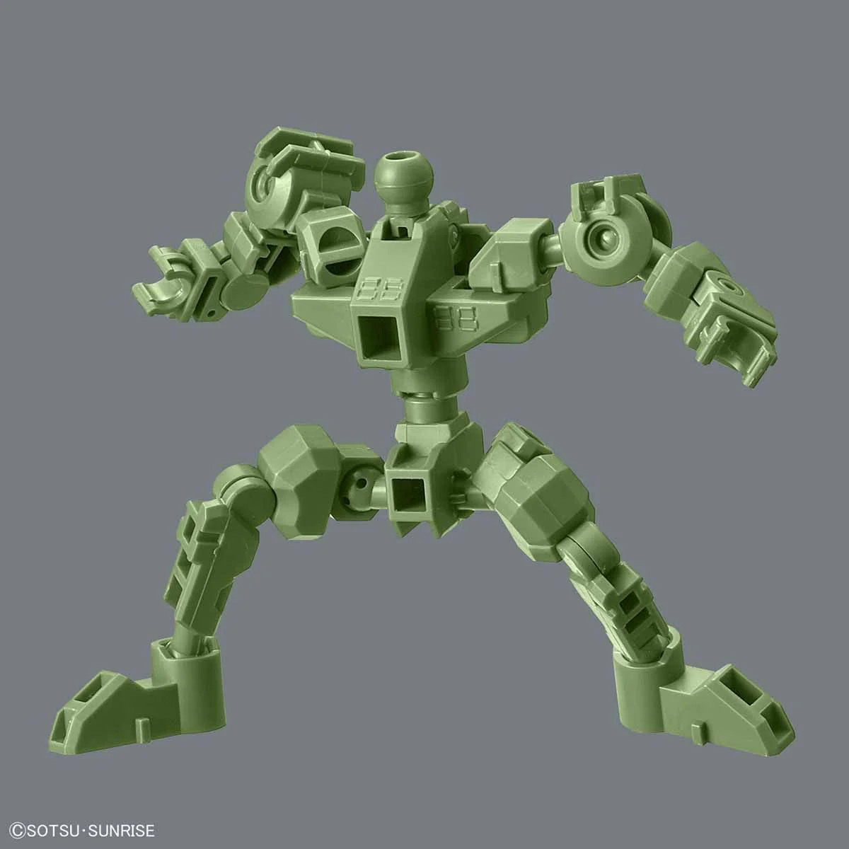 SD GUNDAM CROSS SILHOUETTE FRAME (GREEN) - Image 3