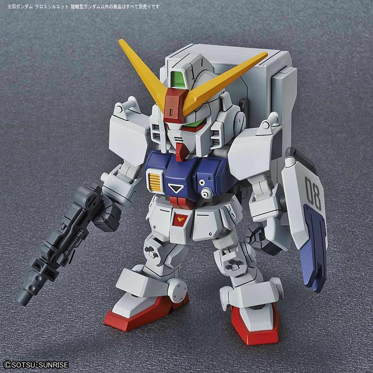 SD GUNDAM CROSS SILHOUETTE GUNDAM GROUND TYPE - Image 10