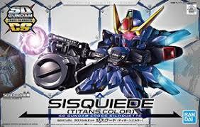SD GUNDAM CROSS SILHOUETTE SISQUIEDE (TITANS COLORS) - Image 2
