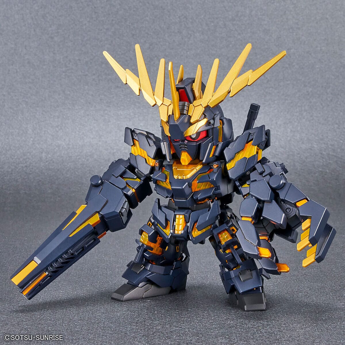 SD Gundam Cross Silhouette (SDCS) #19 Unicorn Gundam 02 Banshee (Destroy Mode) & Banshee Norn Parts Set - Image 5
