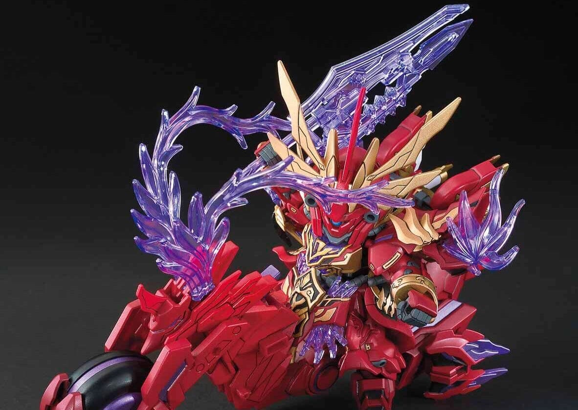 SD Gundam World Sangoku Soketsuden #08 Lyu Bu Sinanju & Chituma Model Kit