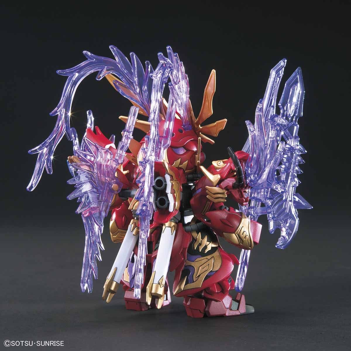 SD Gundam World Sangoku Soketsuden #08 Lyu Bu Sinanju & Chituma Model Kit - Image 10