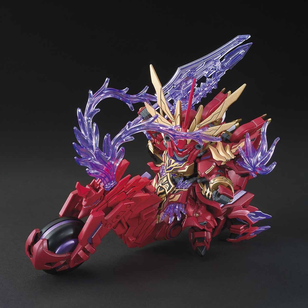 SD Gundam World Sangoku Soketsuden #08 Lyu Bu Sinanju & Chituma Model Kit - Image 3