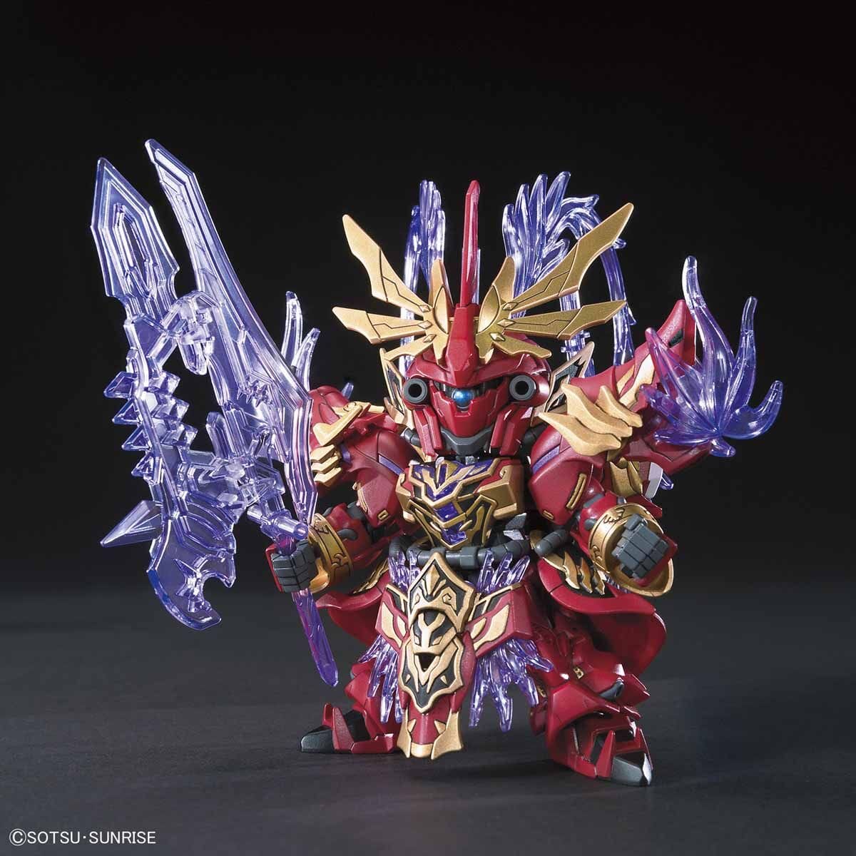 SD Gundam World Sangoku Soketsuden #08 Lyu Bu Sinanju & Chituma Model Kit - Image 4
