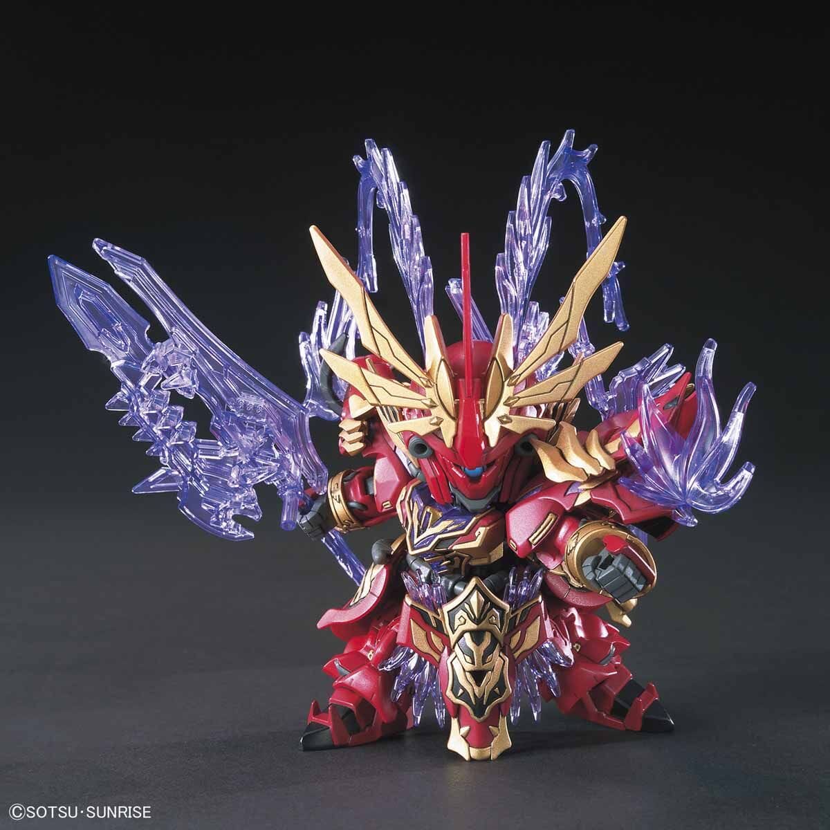 SD Gundam World Sangoku Soketsuden #08 Lyu Bu Sinanju & Chituma Model Kit - Image 6