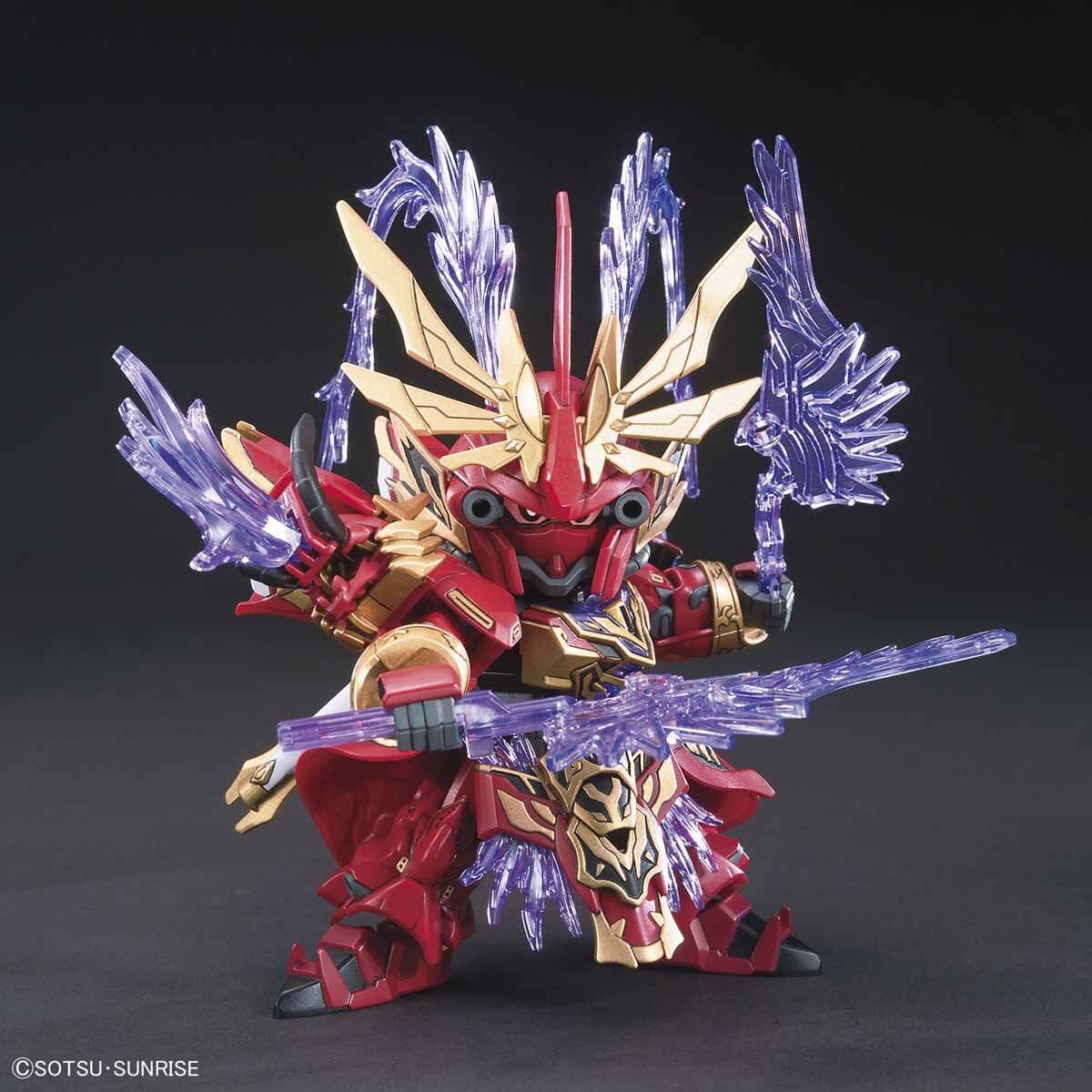 SD Gundam World Sangoku Soketsuden #08 Lyu Bu Sinanju & Chituma Model Kit - Image 8