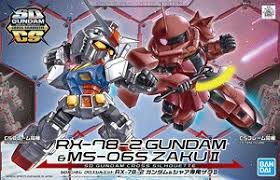 SDCS RX-78-2 Gundam & Char's Zaku II Set - Image 2