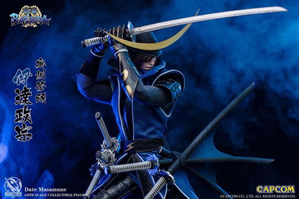 Sengoku Basara Date Masamune 1/6 Scale Figure - Image 9